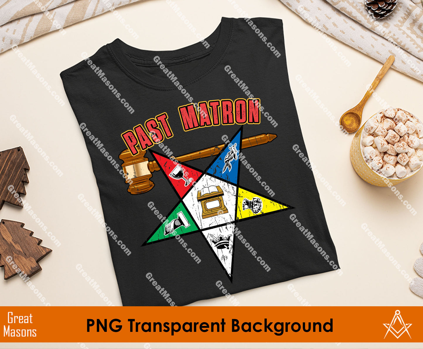 OES Past Matron Vintage Worthy Matron FATAL - PNG Transparent High Quality File