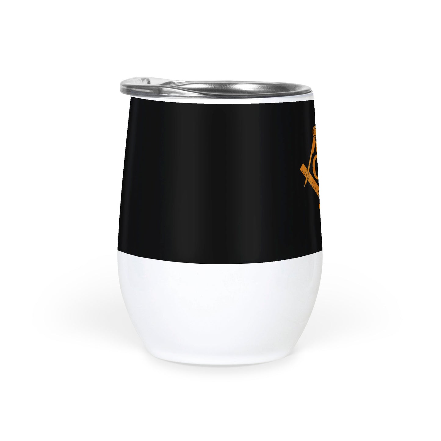 Colorado Square & Compass Freemason symbol state map - Wine Tumbler