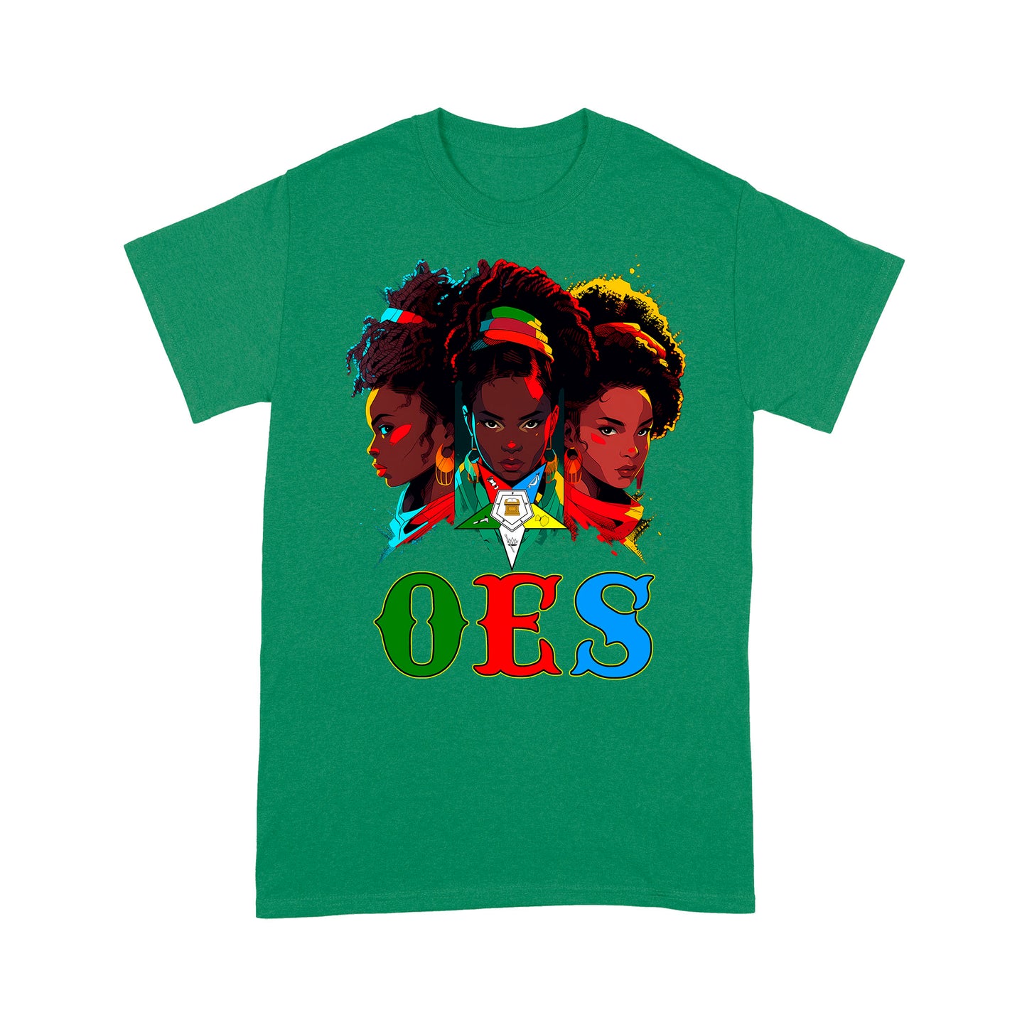 OES Black Beautiful Sisters Squad Team FATAL - T Shirt - OES230710_05