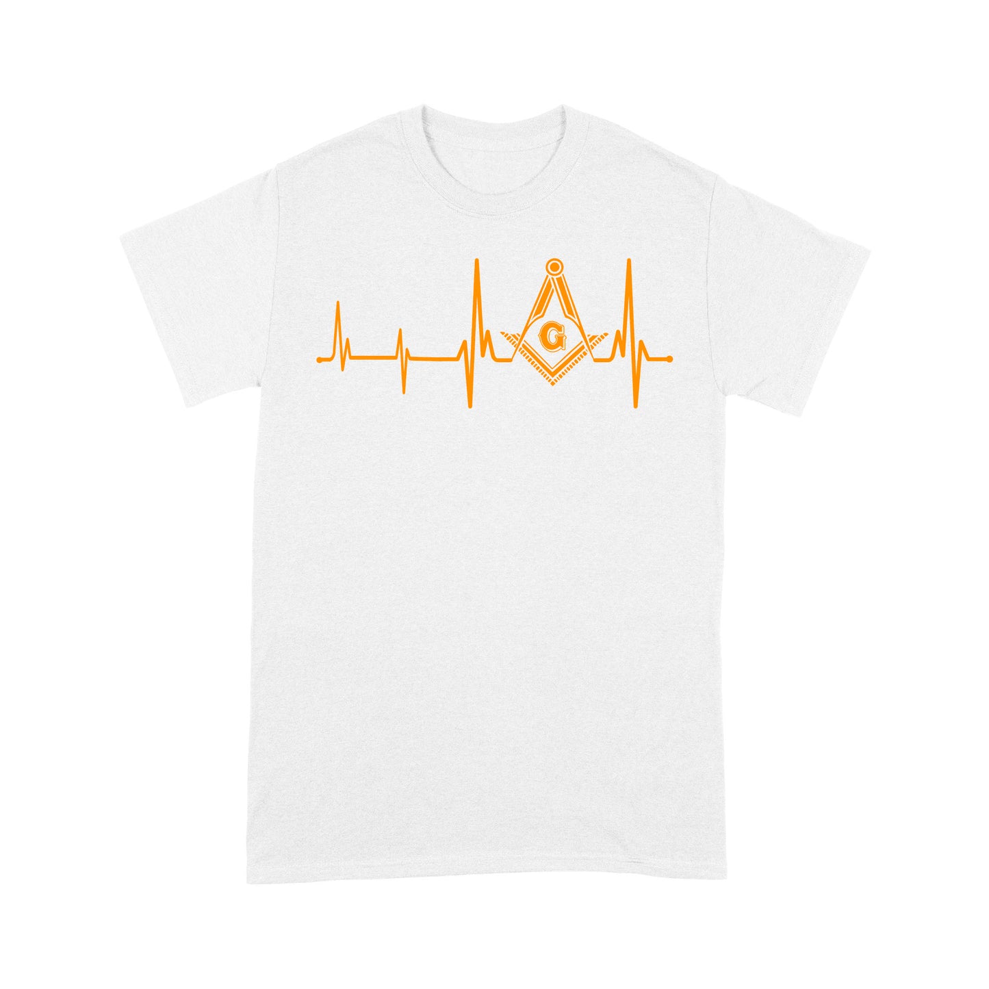 Heartbeat Freemason - T Shirt