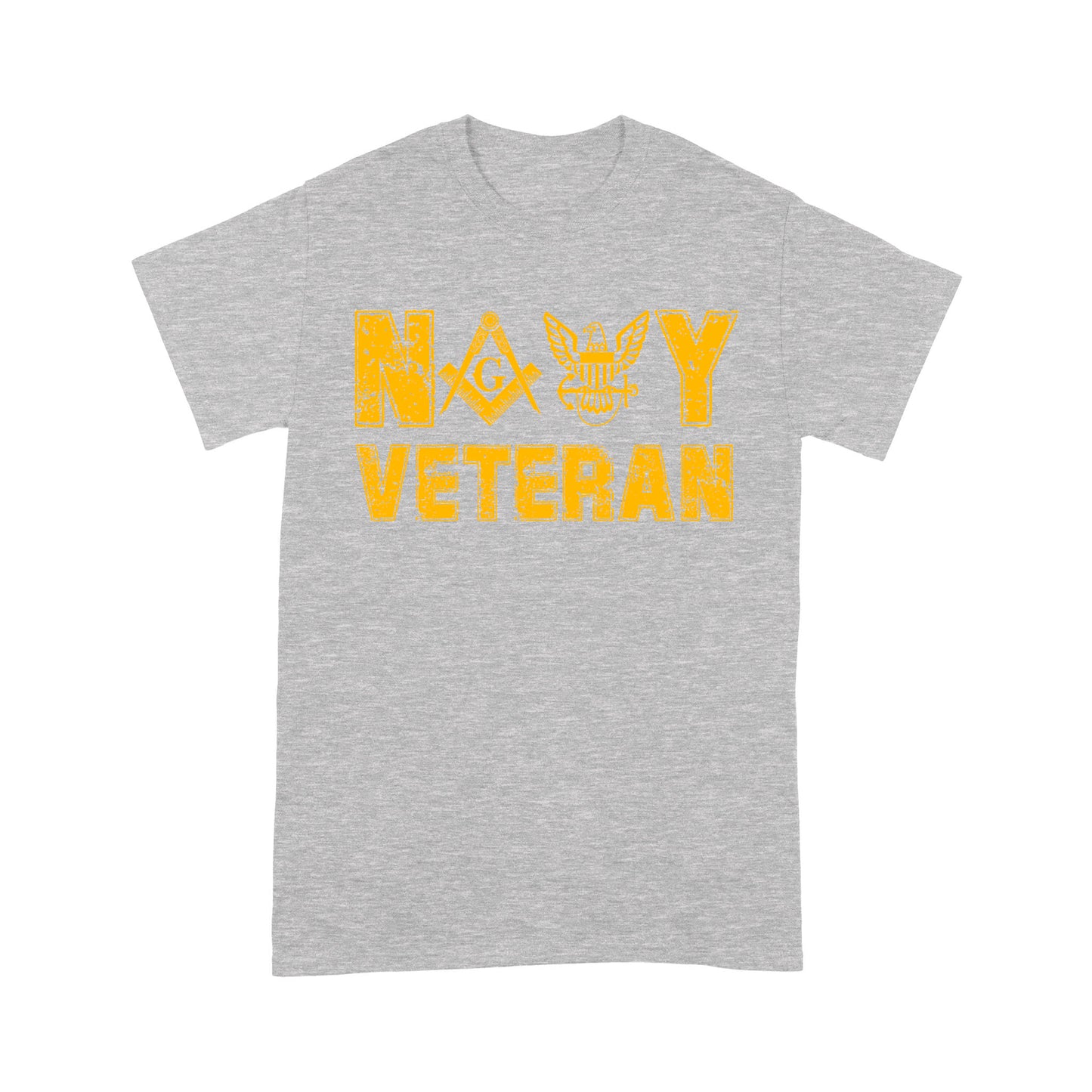 Navy Veteran Freemason - Premium T Shirt