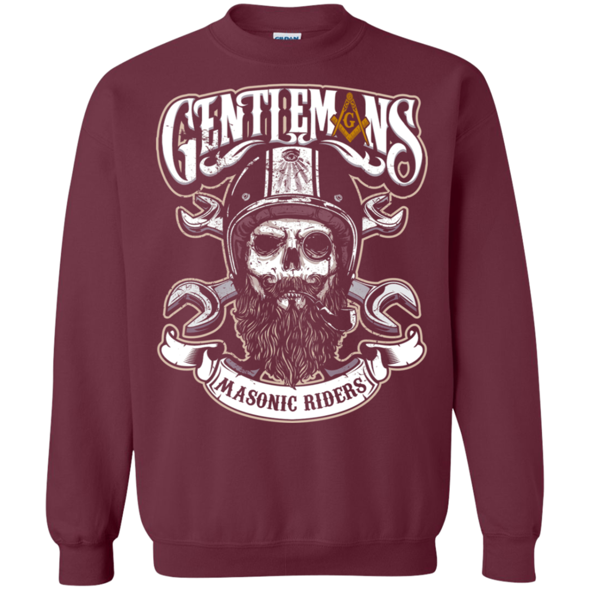 Gentlemen Rider Freemason Square & Compass Symbol
