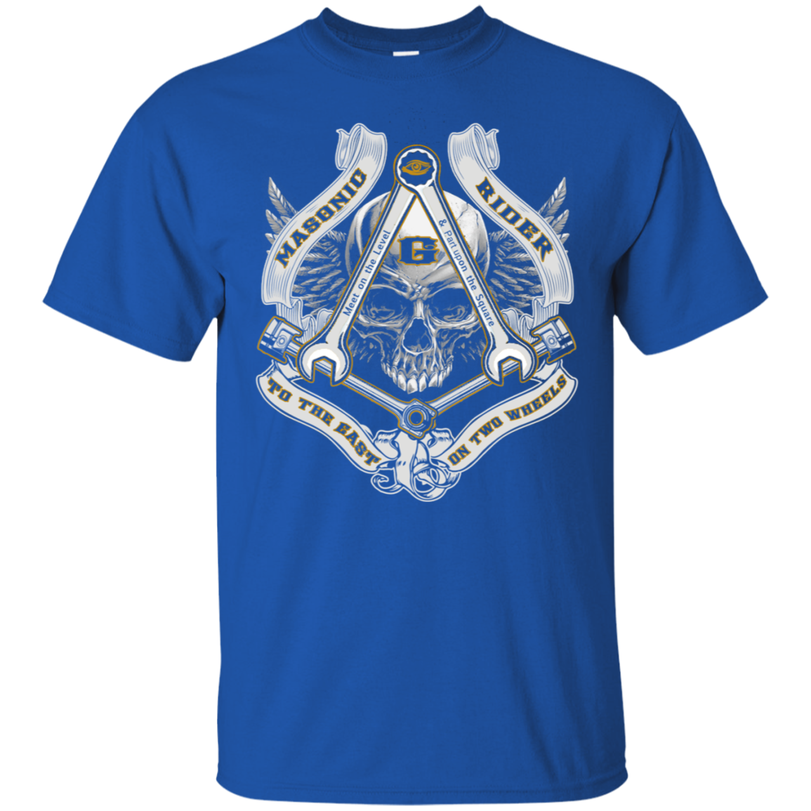 To The East On Two Wheels Freemason Square & Compass