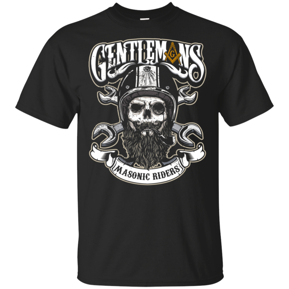 Gentlemen Rider Freemason Square & Compass Symbol