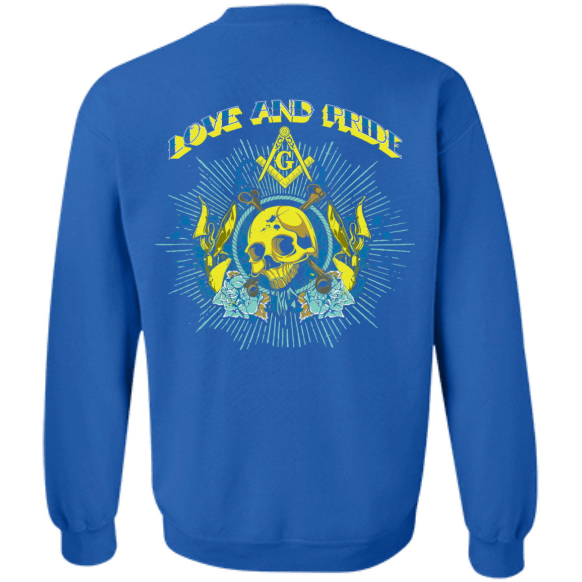 Love And Pride Freemason Square & Compass Symbol