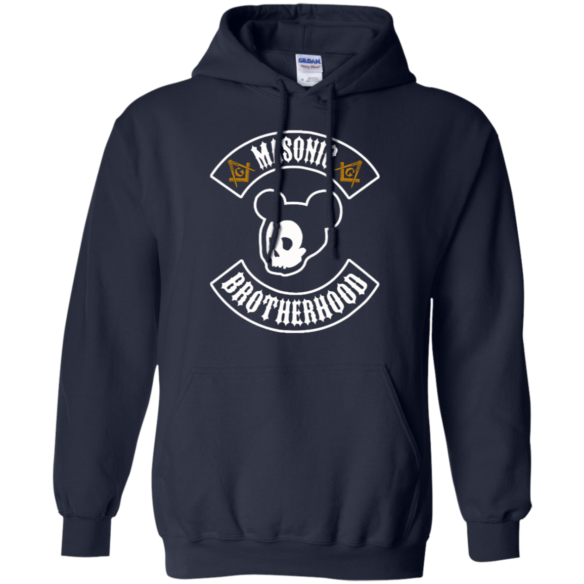 Brotherhood Rider Freemason Square & Compass Symbol