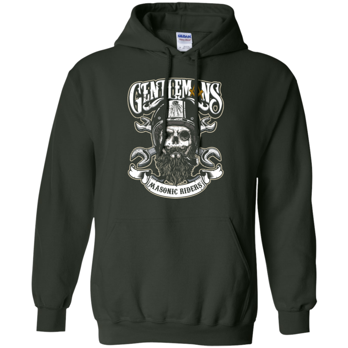 Gentlemen Rider Freemason Square & Compass Symbol