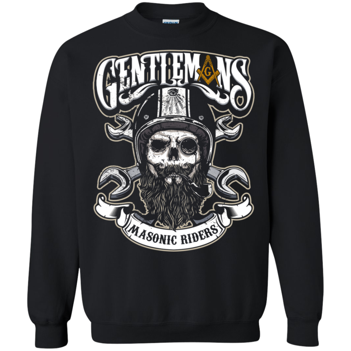 Gentlemen Rider Freemason Square & Compass Symbol