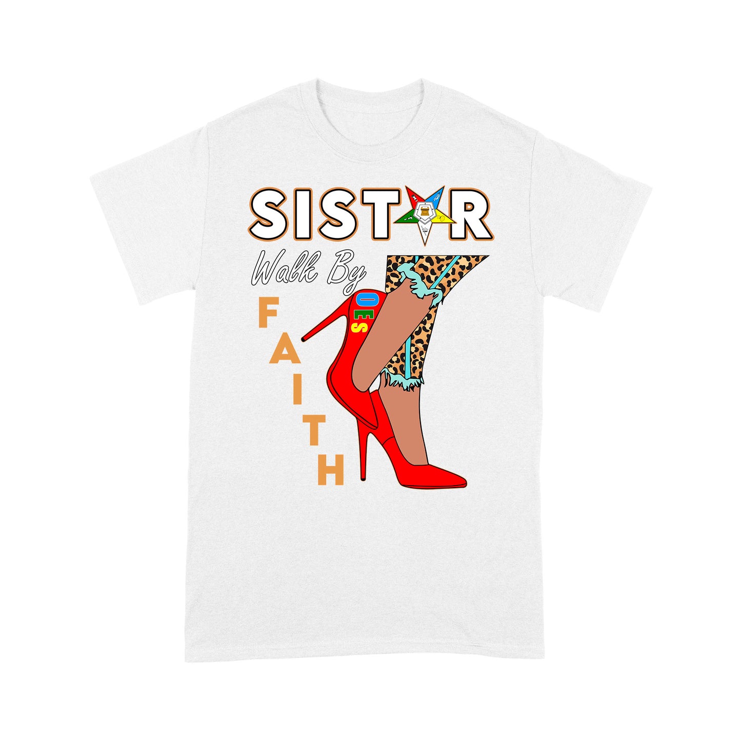 OES Sistar Leopard Walk By Faith FATAL - T Shirt - OES230704_01