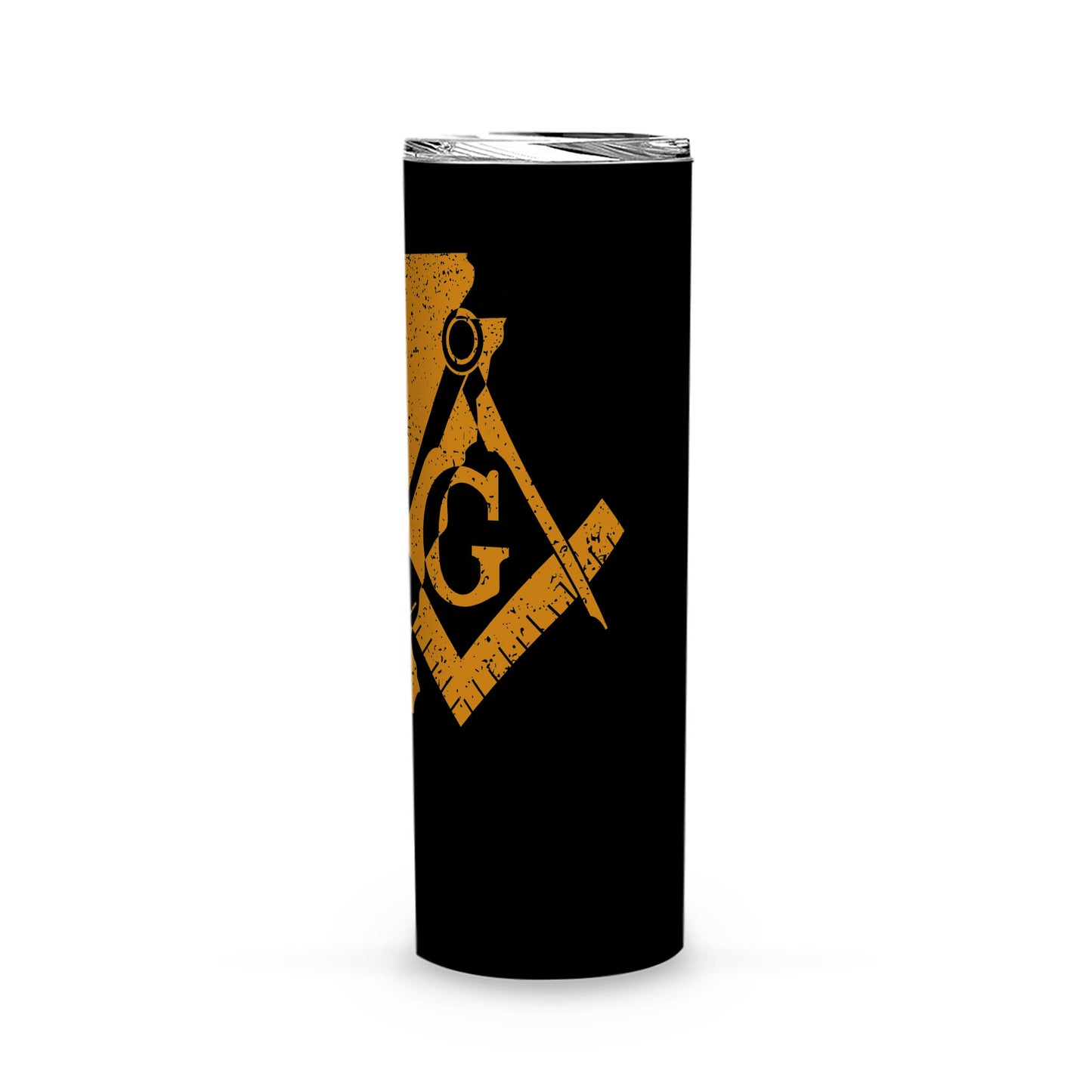 Arkansas Square & Compass Freemason symbol state map -Skinny Tumbler