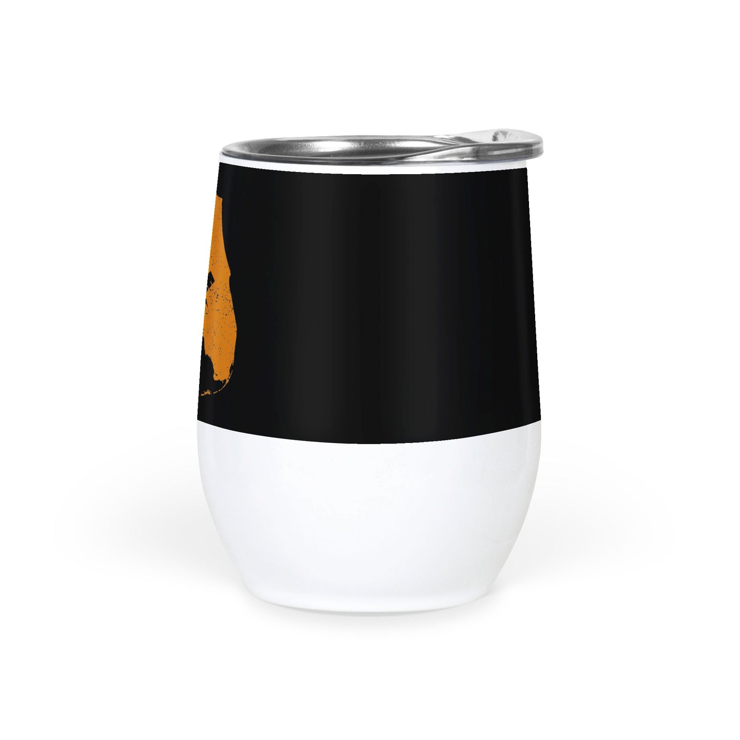 Florida Square & Compass Freemason symbol state map - Wine Tumbler