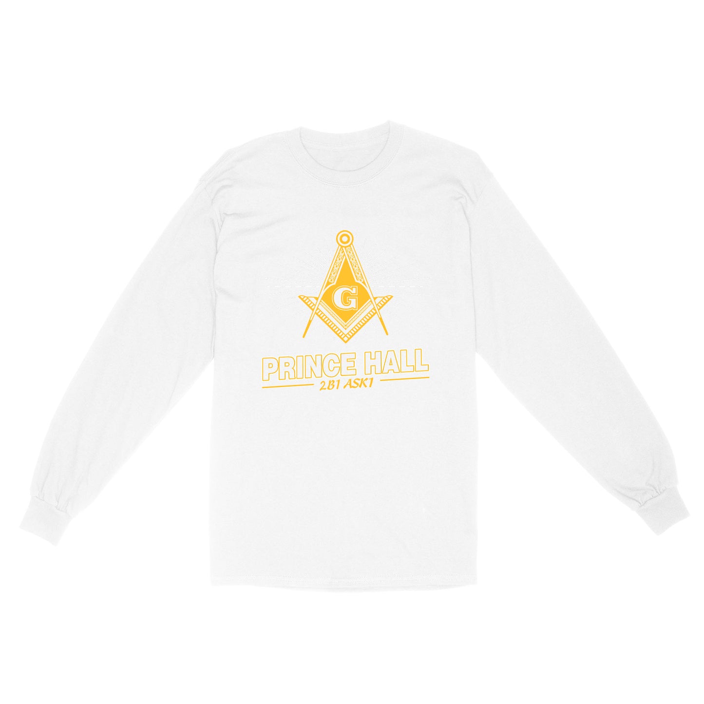 Prince Hall Mason 2B1 ASK1 Freemason - Long Sleeve