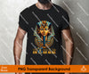 Noble Shriner Egyptian Pharaoh King Tutankhamun - PNG Transparent High Quality File