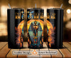 Noble Shriner Egyptian Pharaoh King Tutankhamun - Skinny Tumbler Wrap PNG File Digital