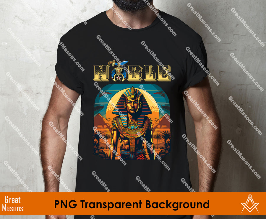 Noble Shriner Egyptian Pharaoh King Pyramids - PNG Transparent High Quality File