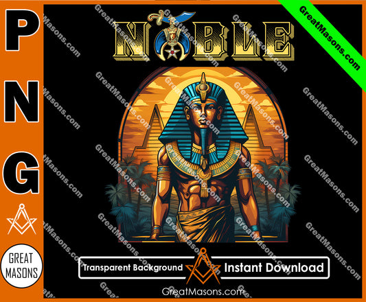 Noble Shriner Pharaoh King Tutankhamun Pyramids - PNG Transparent High Quality File