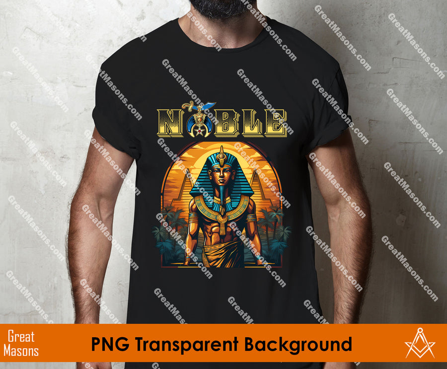 Noble Shriner Pharaoh King Tutankhamun Pyramids - PNG Transparent High Quality File