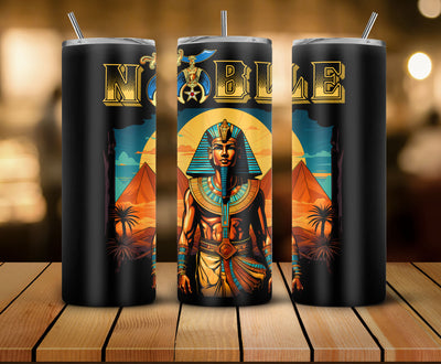 Shriner Egyptian Pharaoh Tutankhamun Pyramids - Skinny Tumbler - MS230728_10