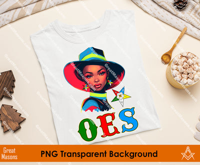 OES Black Beautiful Sister Floppy Wide - Brimmed Hat FATAL - PNG Transparent High Quality File