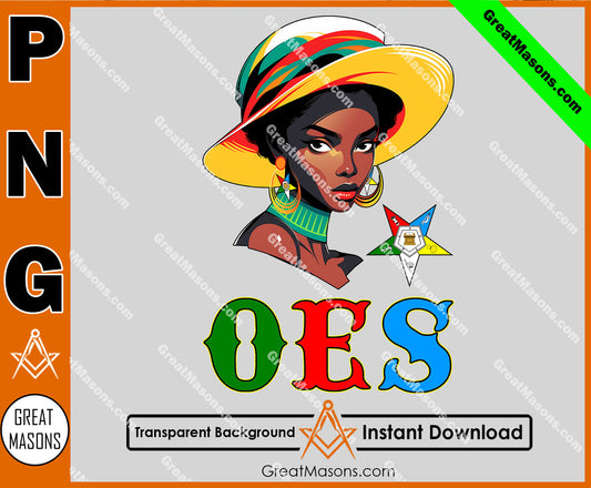 OES Black Beautiful Sister Floppy Wide - Brimmed Hat FATAL - PNG Transparent High Quality File