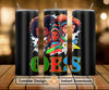 OES Black Beautiful Sisters Squad Team FATAL - Skinny Tumbler Wrap PNG File Digital