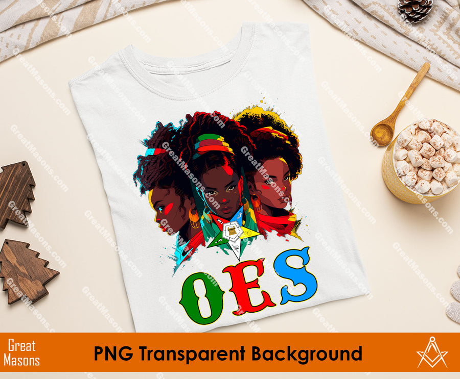 OES Black Beautiful Sisters Squad Team FATAL - PNG Transparent High Quality File