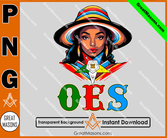 OES Black Beautiful Sister Floppy Wide - Brimmed Hat FATAL - PNG Transparent High Quality File