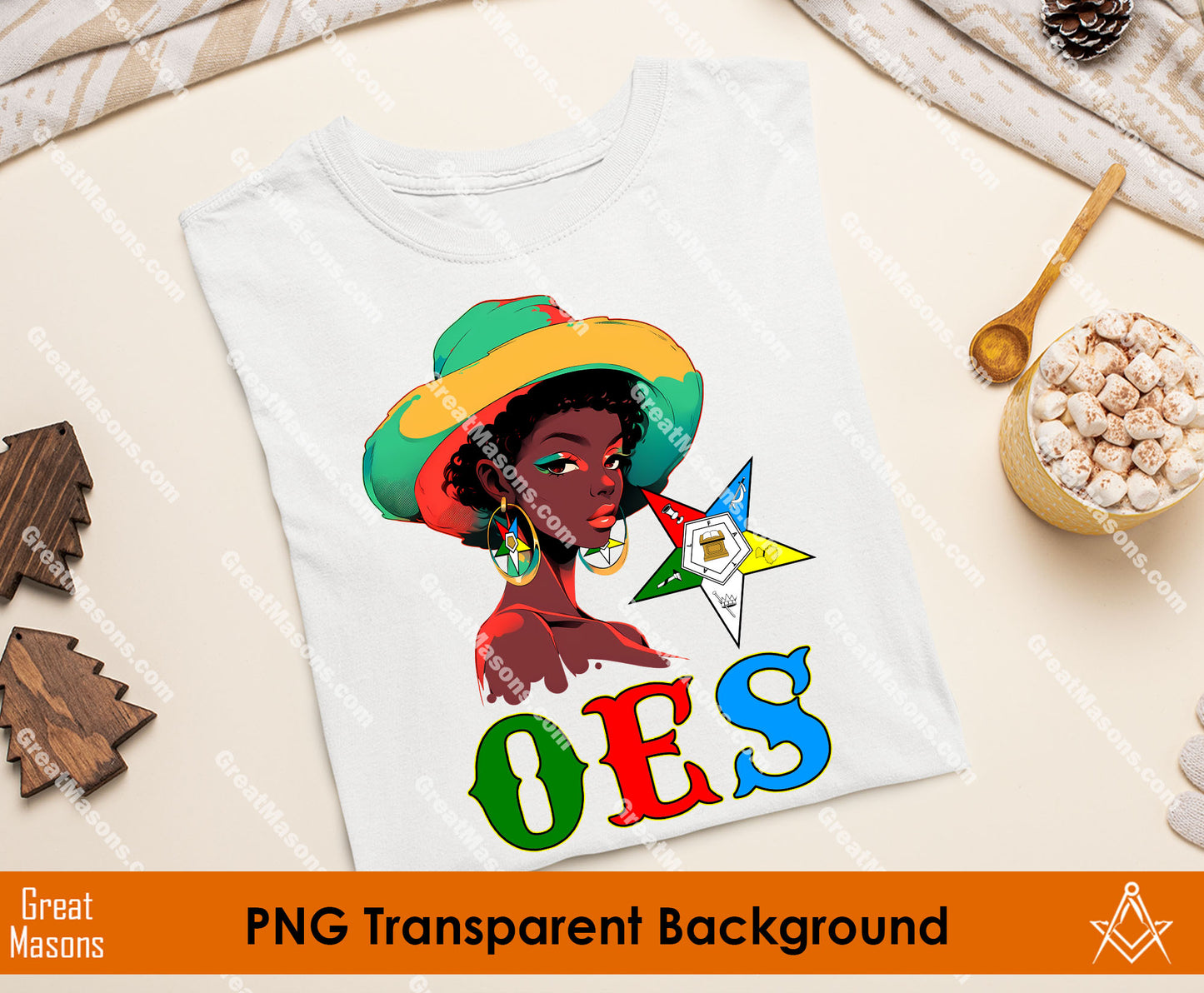 OES Black Beautiful Sister Floppy Wide - Brimmed Hat FATAL - PNG Transparent High Quality File