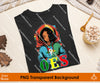 OES Black Beautiful Sister Wear Hoodie Color Shirt FATAL - PNG Transparent High Quality File