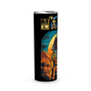 Noble Shriner Egyptian Pharaoh King Pyramids - Skinny Tumbler - MS230728_08