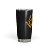 Minnesota Square & Compass Freemason symbol state map - 20oz Fat Tumbler