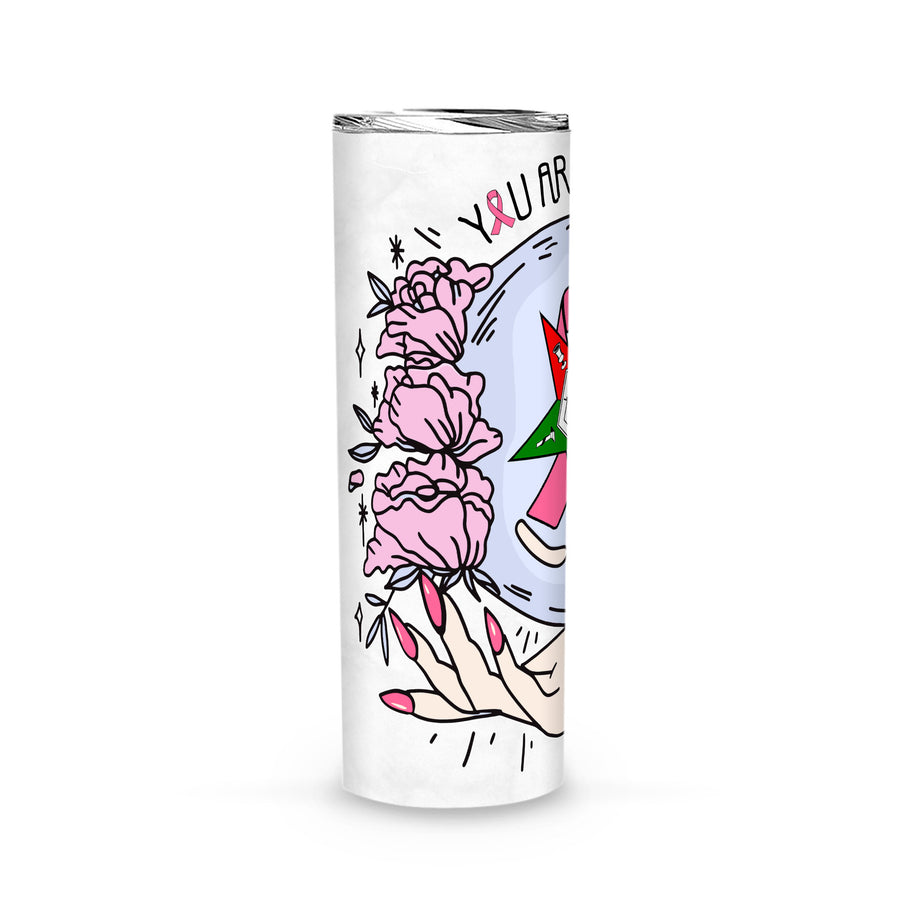 OES You Are Magic Breast Cancer Awareness FATAL - Skinny Tumbler - OES230703_01