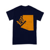 Colorado Freemason State Map Square & Compass Symbol - T Shirt