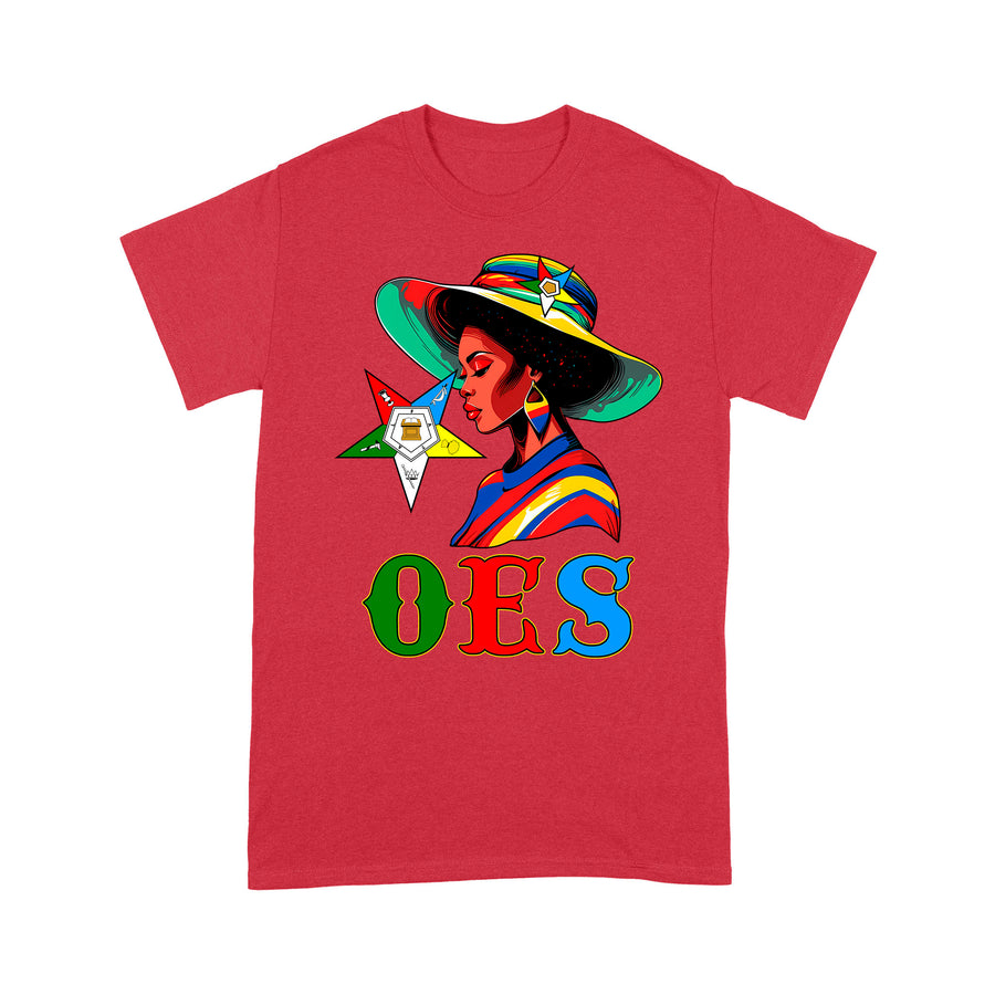 OES Black Beautiful Sister Floppy Wide - Brimmed Hat FATAL - T Shirt - OES230710_12