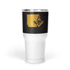 Arkansas Square & Compass Freemason symbol state map - Large Tumbler