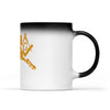 Alaska square & compass freemason symbol state map - Color Changing Mug