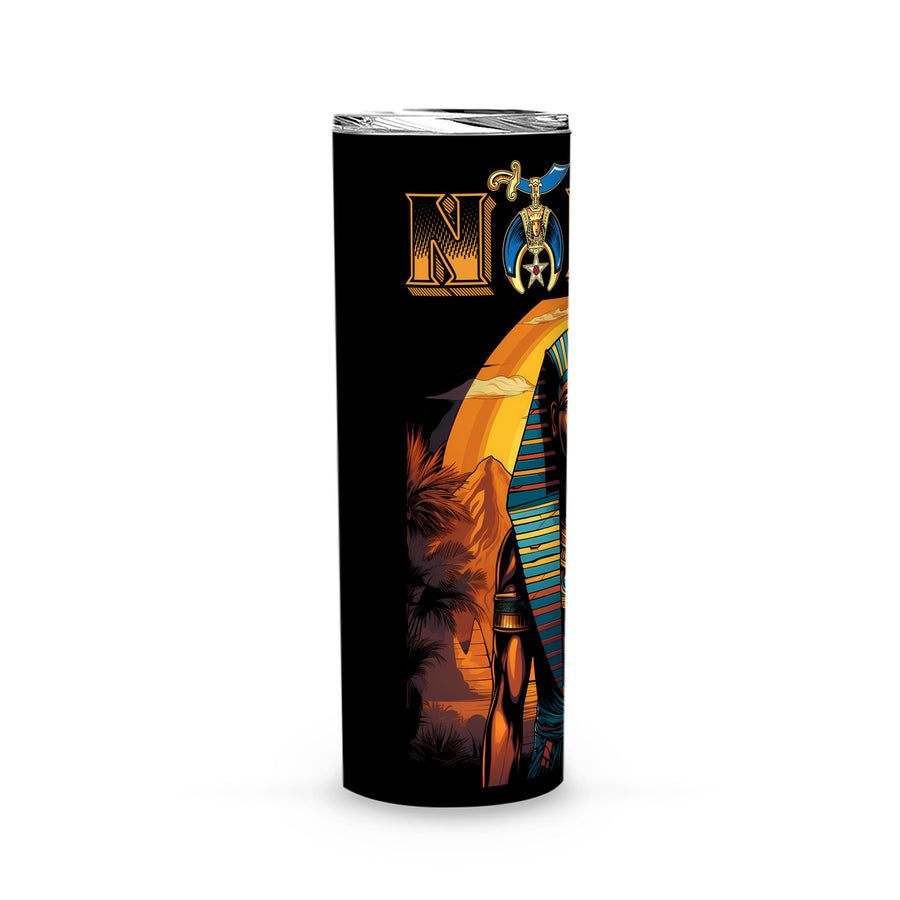 Noble Shriner Pharaoh King Tutankhamun - Skinny Tumbler - MS230728_06