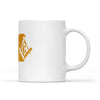 Oregon square & compass freemason symbol state map - White Mug