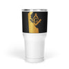 Delaware Square & Compass Freemason symbol state map - Large Tumbler