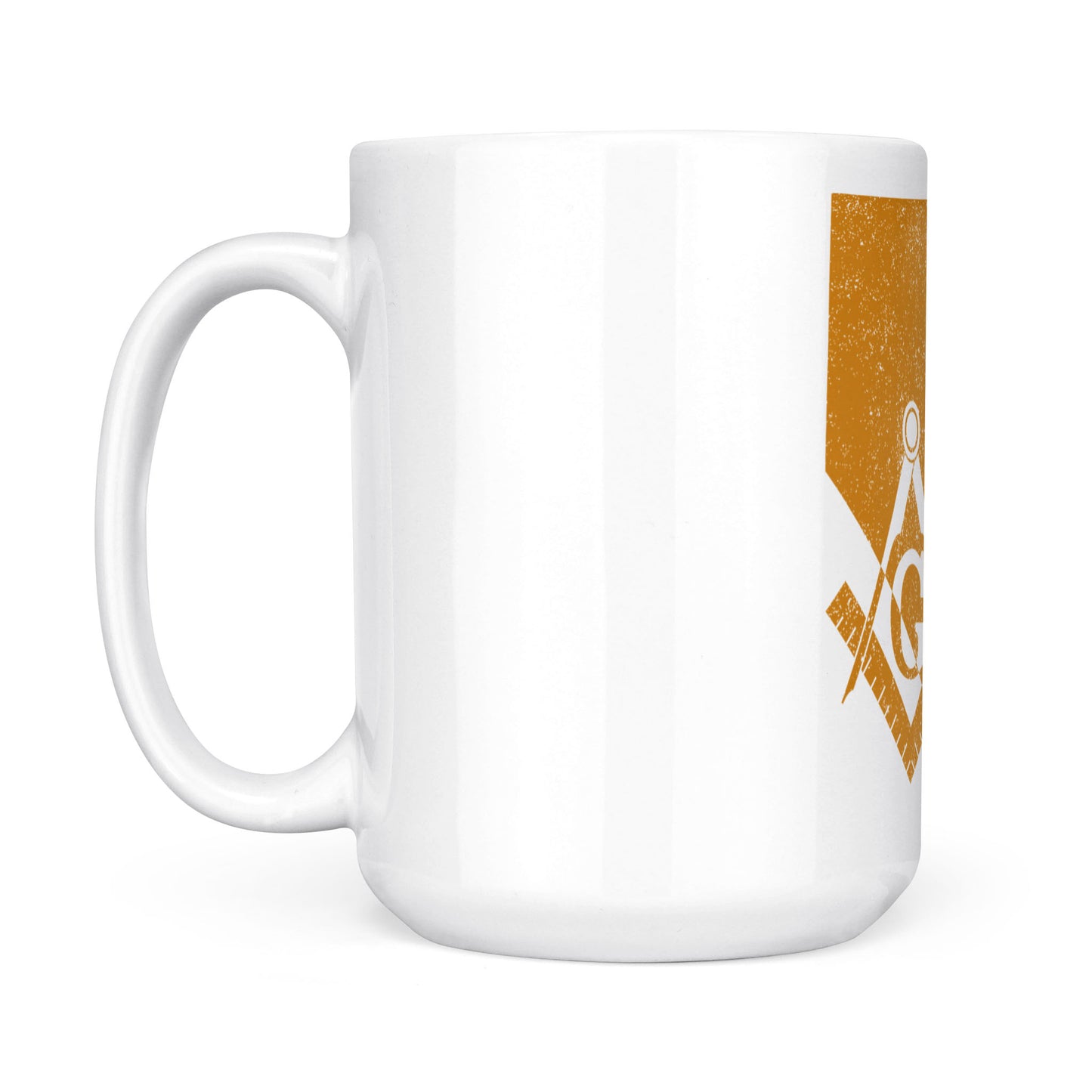 Nevada square & compass freemason symbol state map - White Mug