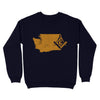 Washington Freemason State Map Square & Compass Symbol - Sweatshirt