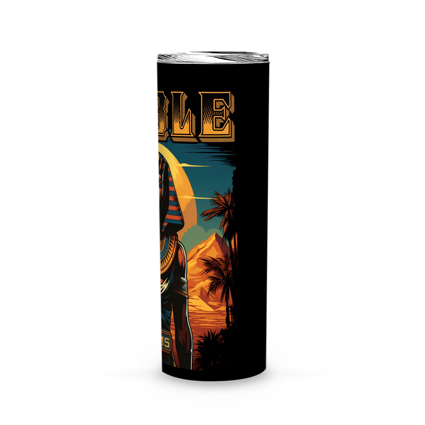 Noble Shriner Pharaoh Tutankhamun AAONMS - Skinny Tumbler - MS230728_05a