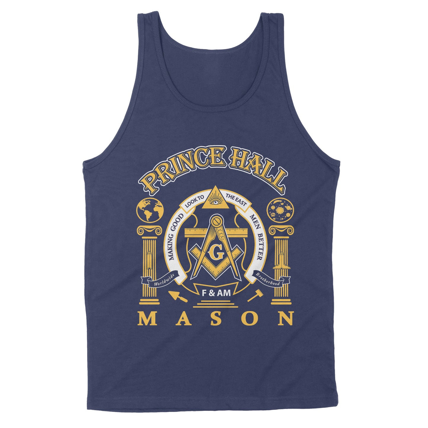 Prince Hall Mason Making Good Men Better Freemason - Standard Tank