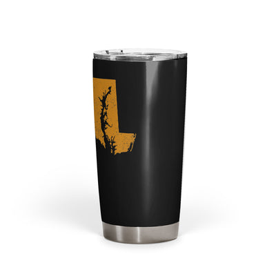 Maryland Square & Compass Freemason symbol state map - 20oz Fat Tumbler