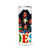 OES Black Beautiful Sisters Squad Team FATAL - Skinny Tumbler - OES230710_02