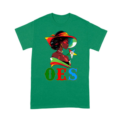 OES Black Beautiful Sister Floppy Wide - Brimmed Hat FATAL - T Shirt - OES230710_01