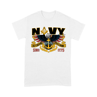 Navy Since 1775 Freemason - Premium T Shirt