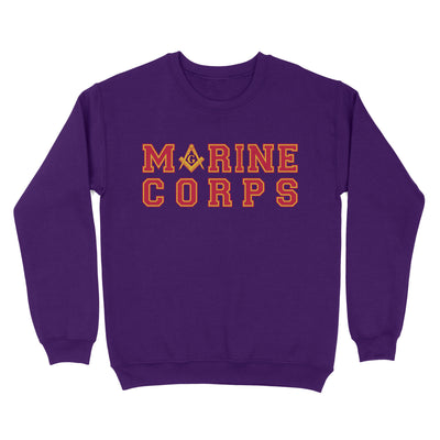 Marine Corps Freemason - Sweatshirt