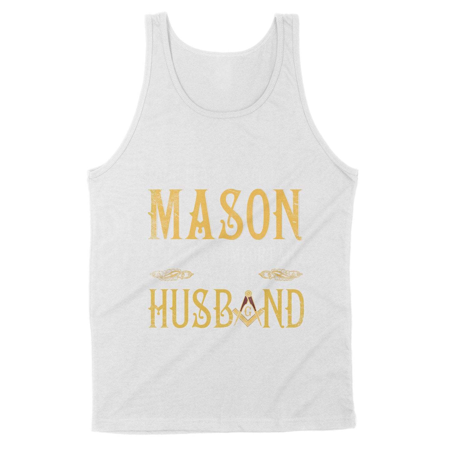 Call Me Husband Freemason - Standard Tank