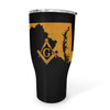 Maryland Square & Compass Freemason symbol state map - 30oz Fat Tumbler